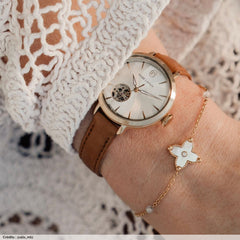 Montre Femme Pierre Lannier SOLINE 139L524 en Cuir Brun Femme PIERRE LANNIER