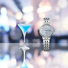 Montre femme Seiko Presage Cocktail SRE007J1, cadran argenté, boîtier en acier inoxydable – Automatique, design élégant Homme SEIKO