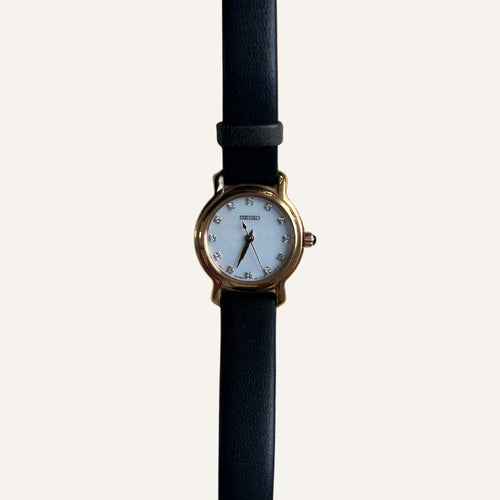 Montre Femme Seiko SXGP68P1 en Cuir Femme SEIKO