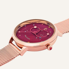 Montre Femme Théia 019L958 Bracelet Milanais Rose Femme PIERRE LANNIER