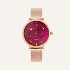 Montre Femme Théia 019L958 Bracelet Milanais Rose Femme PIERRE LANNIER