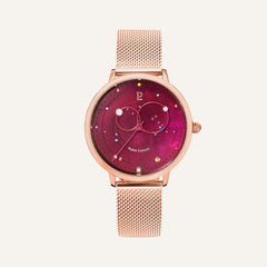 Montre Femme Théia 019L958 Bracelet Milanais Rose Femme PIERRE LANNIER
