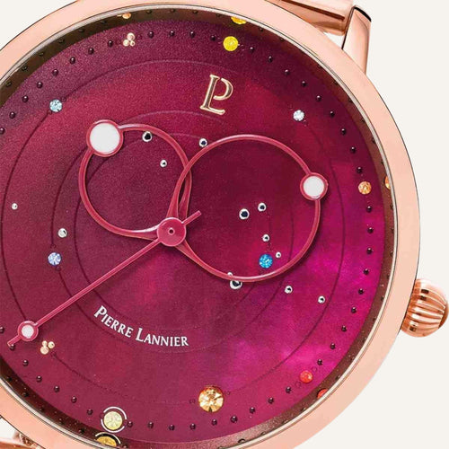 Montre Femme Théia 019L958 Bracelet Milanais Rose Femme PIERRE LANNIER