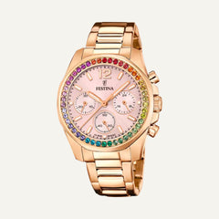 Montre Festina Femme Boyfriend F20639/4 en Acier Inoxydable Femme Festina