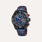 Montre Festina Homme Chrono Sport F20519/3 en Cuir Bleu Montres Festina