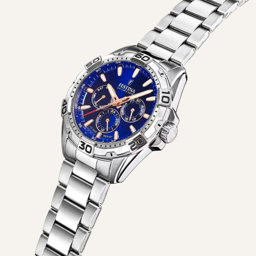 Montre Festina Homme F20623/2 Multifonction en Acier Montres Festina