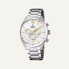 Montre Festina Homme Timeless Chronograph F20343/1 en Acier Montres Festina