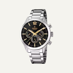 Montre Festina Homme Timeless Chronograph F20343/4 en Acier Montres Festina