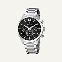 Montre Festina Homme Timeless Chronograph F20343/8 en Acier Montres Festina
