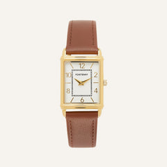 Montre FONTENAY Femme Angie FPD00102 en Cuir Marron Montres FONTENAY