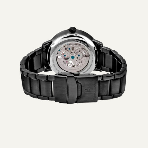 Montre Homme AUTOMATIC Cadran Noir Bracelet Acier Noir 316D439 Homme PIERRE LANNIER