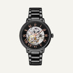 Montre Homme AUTOMATIC Cadran Noir Bracelet Acier Noir 316D439 Homme PIERRE LANNIER