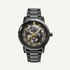 Montre Homme AUTOMATIC Cadran Noir Bracelet Acier Noir 325C439 Montres PIERRE LANNIER