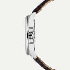 Montre Homme Citizen Eco-Drive BM7108-22L en Cuir Brun Montres Citizen