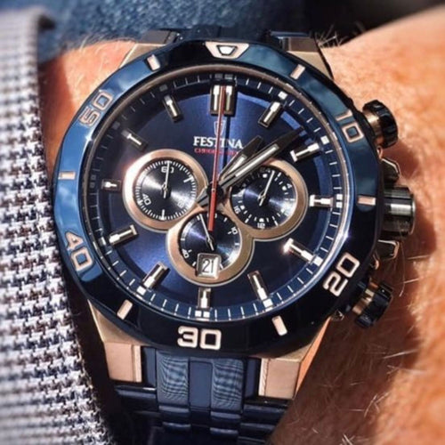 Montre Homme Festina Chrono Bike F20452/1 en Acier Montres Festina