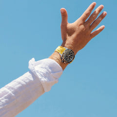 Montre Homme Festina F20370/2 en Caoutchouc Jaune Montres FESTINA