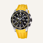 Montre Homme Festina F20370/2 en Caoutchouc Jaune Montres FESTINA