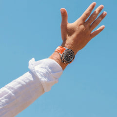 Montre Homme Festina F20370/4 en Caoutchouc Orange Montres FESTINA