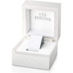Montre homme Festina F20457/3, cadran noir, bracelet en acier inoxydable, chronographe, affichage de la date, mouvement à quartz, design sport Homme FESTINA