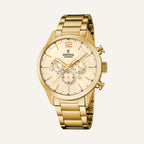 Montre Homme FESTINA F20633/4 Quartz en Acier Doré Montres FESTINA