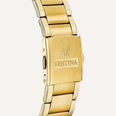 Montre Homme FESTINA F20633/4 Quartz en Acier Doré Montres FESTINA