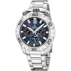 Montre homme Festina F20743/1, cadran bleu, acier inoxydable – Chronographe sport Homme FESTINA