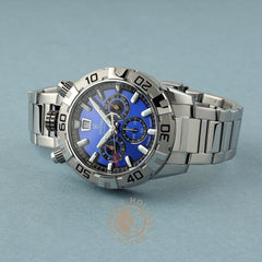 Montre homme Festina F20743/3, cadran bleu, acier inoxydable – Chronographe sport Homme FESTINA