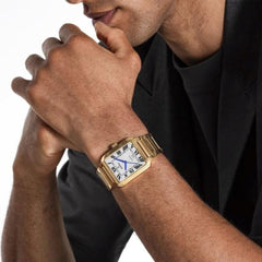 Montre Homme FESTINA On The Square F20678/1 en Acier Gold Montres FESTINA