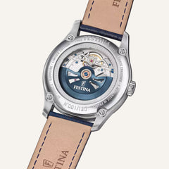 Montre Homme FESTINA Swiss F1902/1 en Cuir Bleu Montres FESTINA