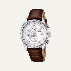 Montre Homme FESTINA Timeless Chronograph F16760/1 en Cuir Montres FESTINA