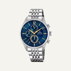 Montre Homme Festina Timeless Chronograph F20285/3 en Acier Montres FESTINA