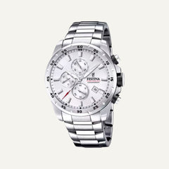 Montre Homme Festina Timeless Chronograph F20463/1 en Acier Montres Festina