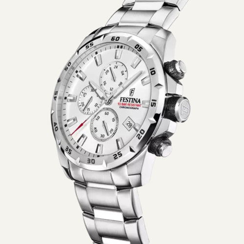 Montre Homme Festina Timeless Chronograph F20463/1 en Acier Montres Festina