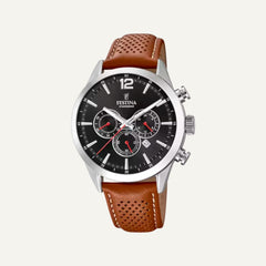 Montre Homme FESTINA Timeless Chronograph F20542/6 en Cuir Montres FESTINA