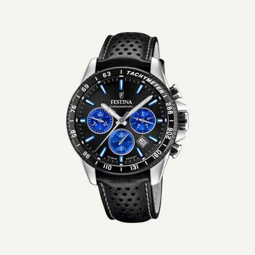 Montre Homme FESTINA Timeless Chronograph F20561/6 en Cuir Montres FESTINA