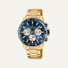 Montre Homme Festina Timeless Chronograph F20634/2 en Acier GOLD Montres FESTINA