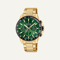 Montre Homme Festina Timeless Chronograph F20634/4 en Acier GOLD Montres FESTINA