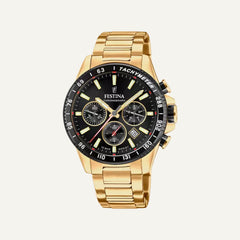 Montre Homme Festina Timeless Chronograph F20634/5 en Acier GOLD Montres FESTINA