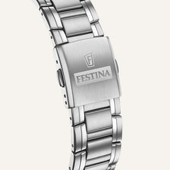 Montre Homme Festina Timeless Chronograph F20704/2 en Acier Montres FESTINA