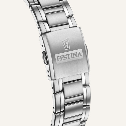 Montre Homme Festina Timeless Chronograph F20704/3 en Acier Montres FESTINA