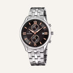 Montre Homme Festina Timeless Chronograph F6854/7 en Acier Montres FESTINA