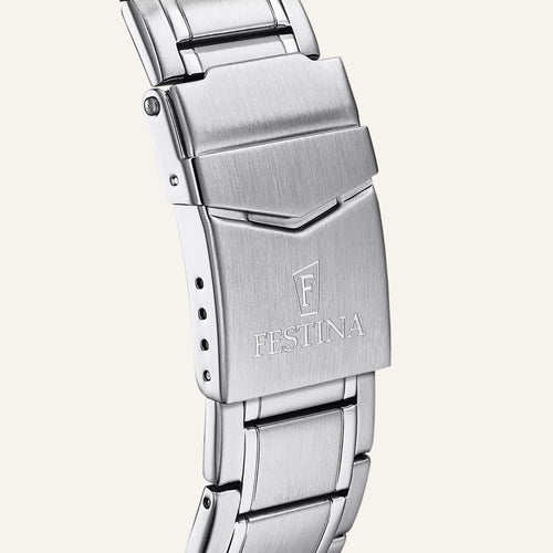 Montre Homme Festina Timeless Chronograph F6861/4 en Acier Montres FESTINA