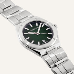 Montre Homme Herbelin Cap Camarat 12245B16 en Acier Vert Homme Michel Herbelin