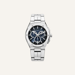 Montre Homme Herbelin Cap Camarat 37645B15 Chronographe en Acier Bleu Homme Michel Herbelin