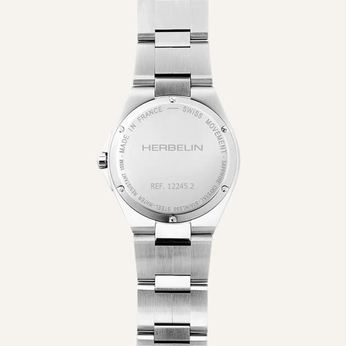 Montre Homme Herbelin Cap Camarat Quartz 12245B25 en Acier Homme Michel Herbelin