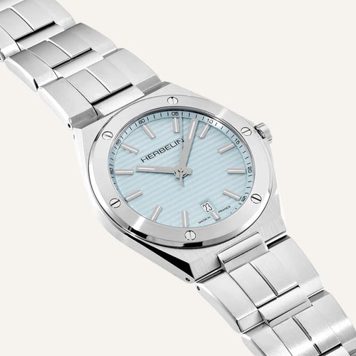 Montre Homme Herbelin Cap Camarat Quartz 12245B25 en Acier Homme Michel Herbelin