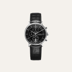 Montre Homme Herbelin Chrono 35647AP14 Inspiration en Cuir Montres Michel Herbelin