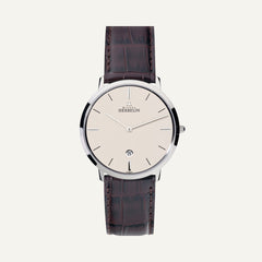 Montre Homme Herbelin Grande Ronde 19515/17MA en Cuir Homme Michel Herbelin