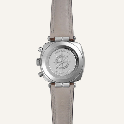 Montre Homme Herbelin Newport Héritage Chronographe 35664AP24BR en Cuir Montres Michel Herbelin
