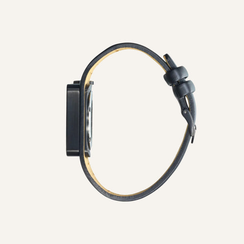 Montre Homme LIP Big TV Automatique 671659 Cuir Noir en Acier Montres LIP